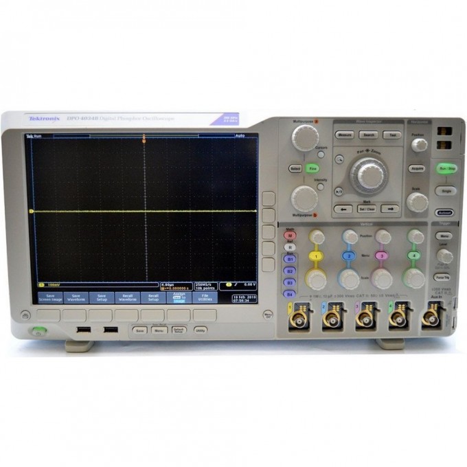 Цифровой четырехканальный осциллограф TEKTRONIX 350 МГц 5 Гвыб/с DPO4034B