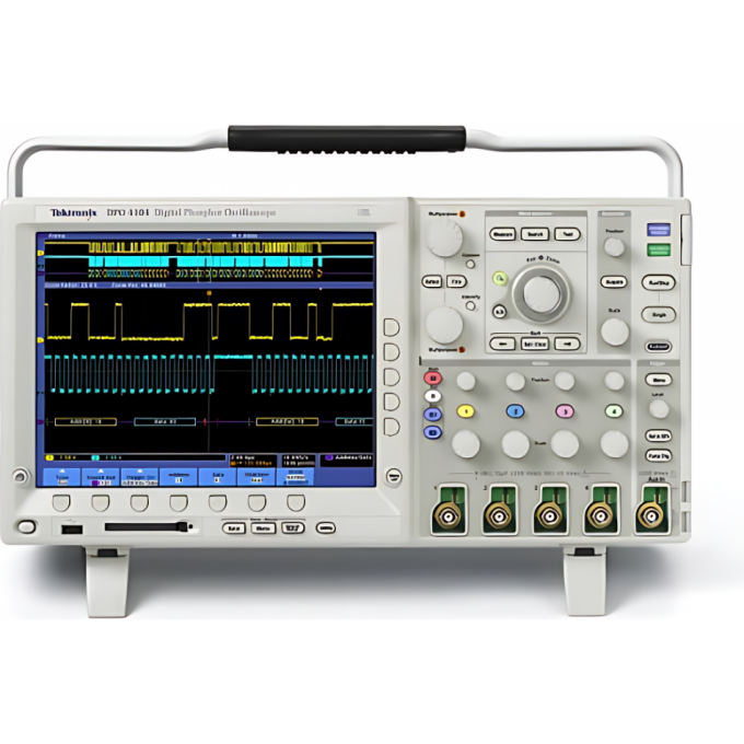 Осциллограф цифровой четырехканальный TEKTRONIX с полосой пропускания 100 МГц и частотой дискретизации 5 Гвыб/с DPO4104B-L