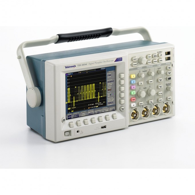 Цифровой четырехканальный осциллограф TEKTRONIX 100 МГц 1.25 ГГц TDS3014C