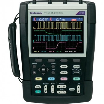 Цифровой осциллограф-мультиметр TEKTRONIX THS3014 четырехканальный 100 МГц 2.5 ГГц Цифровой осциллограф-мультиметр TEKTRONIX THS3014 четырехканальный 100 МГц 2.5 ГГц